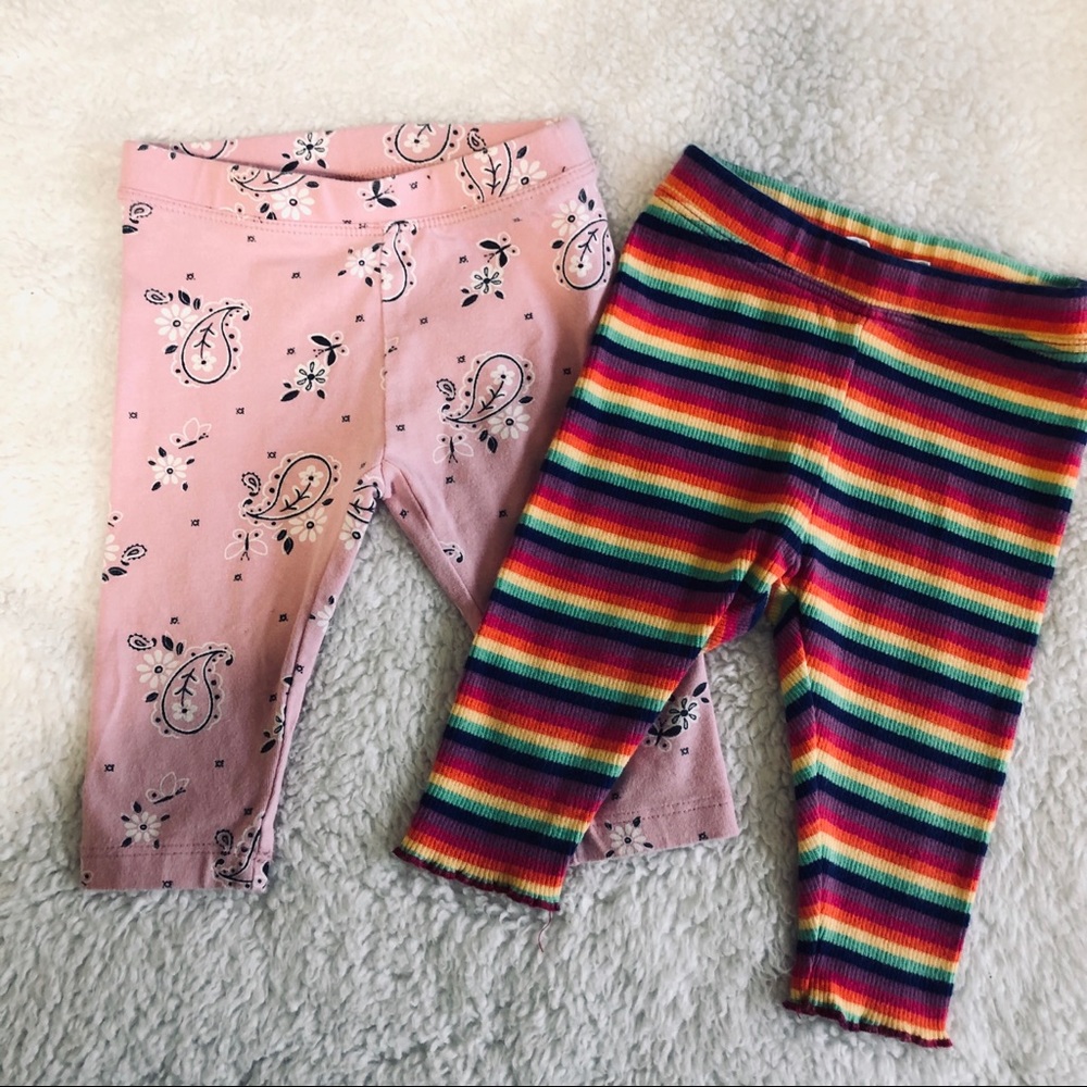 Gymboree leggings, size 3-6 months